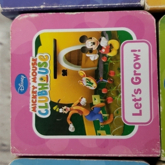 DISNEY Mickey Mouse Clubhouse Chubby First Baby Learning Book Set VGUC - Picture 5 of 16
